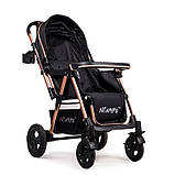 Коляска прогулянкова Ninos Maxi Black NM2020BL, фото 6