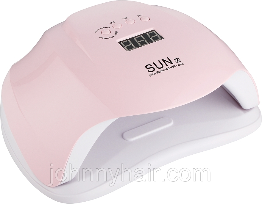 Професійна LED-лампа для полімерізації гелю SUN X LED/UV Pink 54W