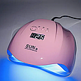 Професійна LED-лампа для полімерізації гелю SUN X LED/UV Pink 54W, фото 9