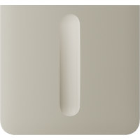 SideButton (Dimmer) vertical ivory Бічна кнопка для димерного вимикача Ajax
