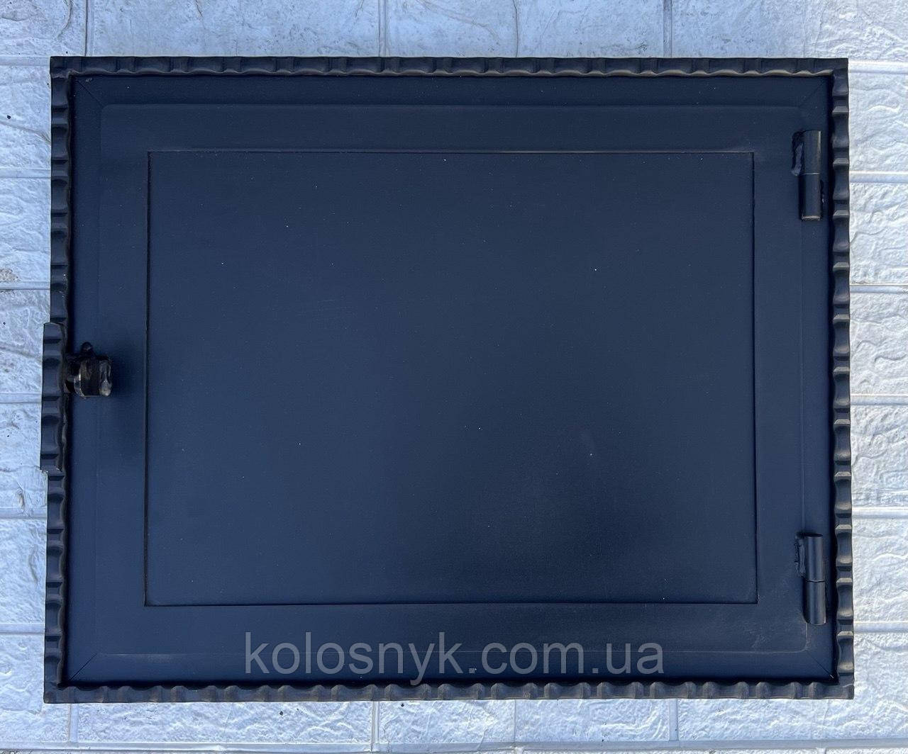 Дверцята для хлібної печі метал "3" мм. 330х430 мм