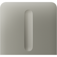 SideButton (Dimmer) vertical olive Бічна кнопка для димерного вимикача Ajax