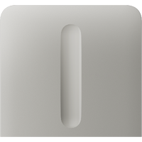 SideButton (Dimmer) vertical oyster Бічна кнопка для димерного вимикача Ajax, фото 3