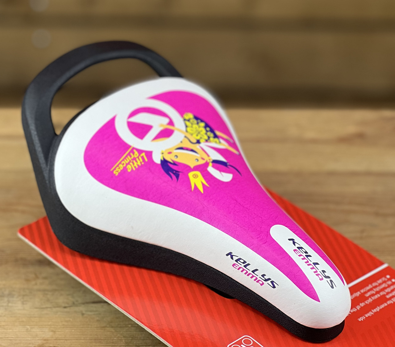 Сідло для велосипеда дитячого KLS EMMA 018, purple, фото 1