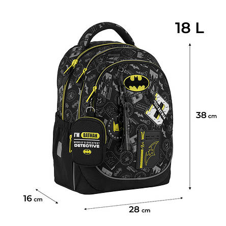 Рюкзак Kite Education DC25-700M Batman, фото 1