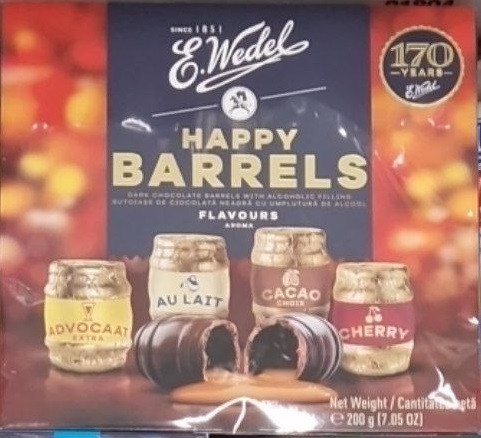 Цукерки з алкоголем E.Wedel 200 г.