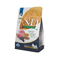 Низькозерновий сухий корм Farmina N&D, для собак дрібних порід, ягня з чорницею, 2.5 кг