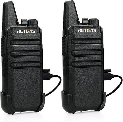 Retevis RT622 2-стороння радіостанція, професійна портативна мінірація PMR446 з дальнім радіусом дейс, фото 1