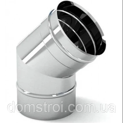 Кут оцинкований витяжний 110/45°, фото 1