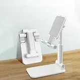 Універсальна підставка для телефону та планшета тримач для смартфона складна багатофункціональна підставка, фото 3