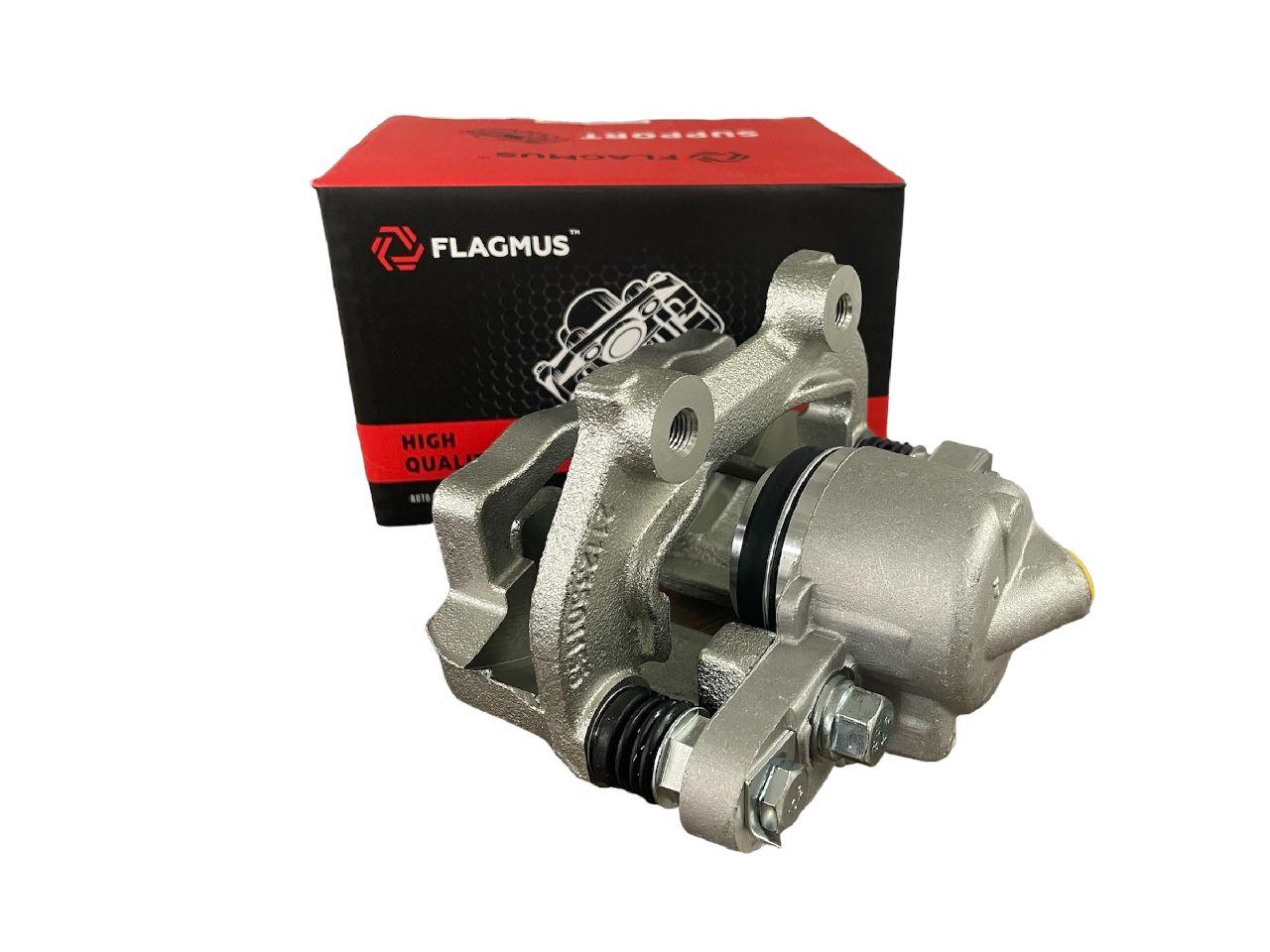 Суппорт гальмівний передній лівий ВАЗ 2112 (з скобою) FLAGMUS