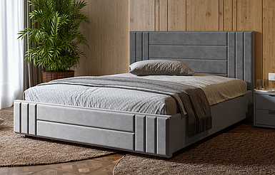 Ліжко двоспальне Прага м'яке TM ArborDrev