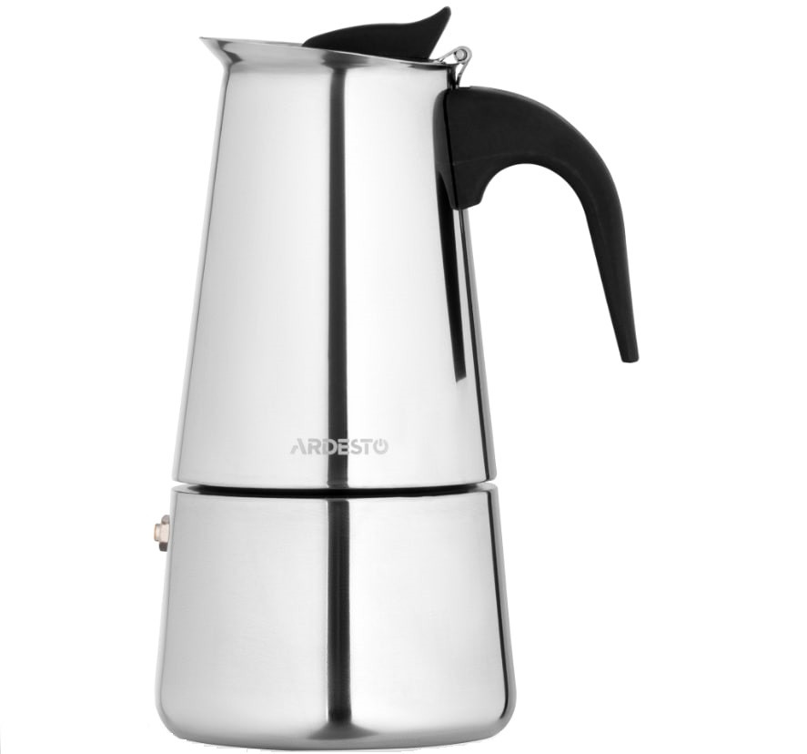 Гейзерна кавоварка Ardesto Gemini Apulia, 0.3л, 6 чашок (Niz16528)