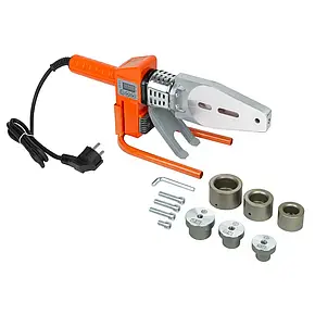 Паяльник для труб плоский WEZER CF-32 PRO, 20-32 мм, 1600 Вт, фото 1