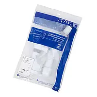 Сифон для пісуара ITAL SU1012, 600мм, з гофротрубою 40х40х50