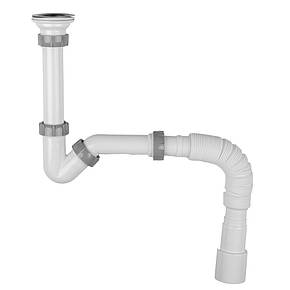 Сифон для біде ITAL SB1013, 1 1/4"х32 , з гофротрубою 32х40/50, фото 4