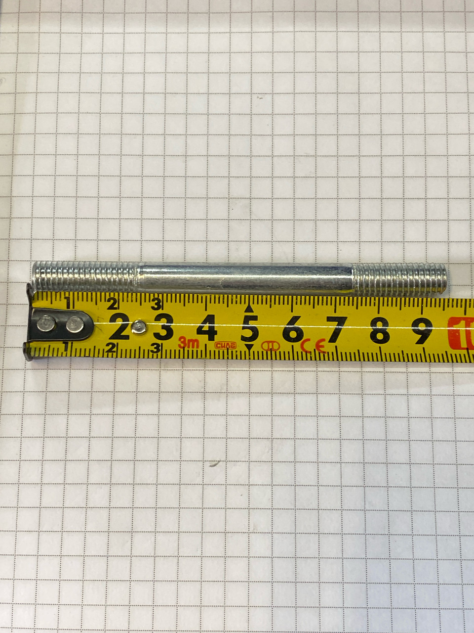 Шпилька М8 довжина 95мм розподільного валу ВАЗ 2101 2102 2103 2104 2105 2106 2107 2121 21213 Нива Тайга