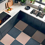 Самоклеюча плитка під ковролін молочний 600*600*4,5MM (D) SW-00002483, фото 6
