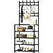 Підлогова вішалка для одягу з 4 полицями для взуття Floor Clothes Rack | 60x29.5x154 см, фото 3