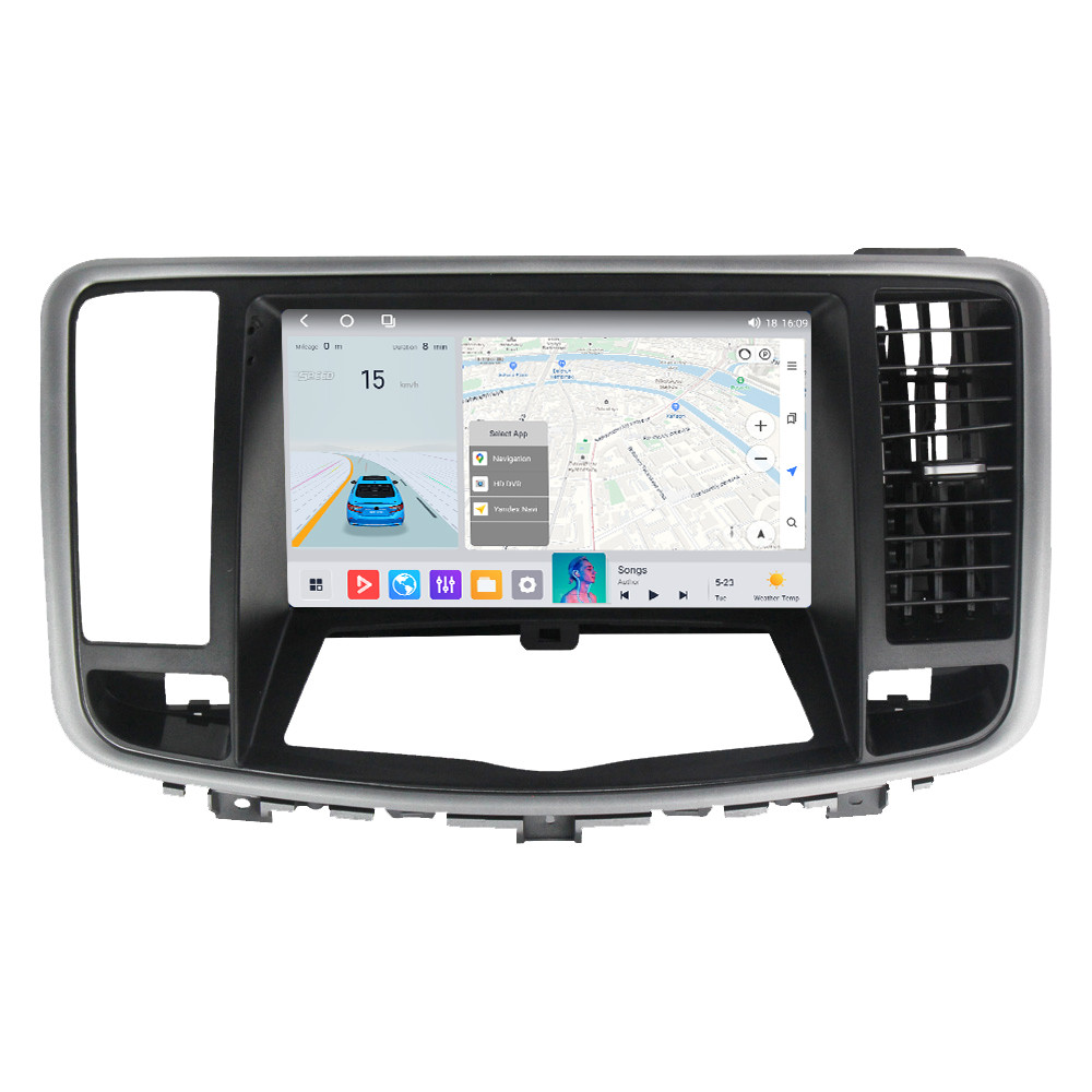 Штатна магнітола Mekede M6 Plus Nissan Teana J32 (2008-2013) CarPlay QleD