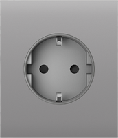 CenterCover (basic) [type F] fog Центральна панель для вбудованої розетки