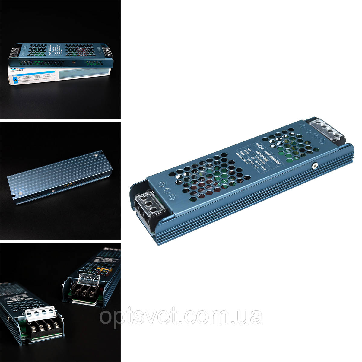 Блок живлення BIOM DC24 200 W 8.3 А LED-24-200, фото 1