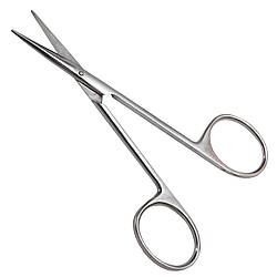 Ножиці очні тупокінцеві прямі Stevens Surgiwell, довжина 11,3 см