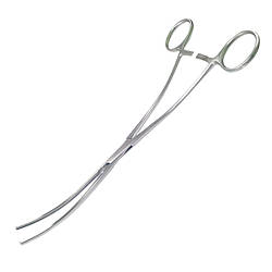 Затискач атравматичний для аневризми аорти вигнутий DE BAKEY, 24 см Surgiwell