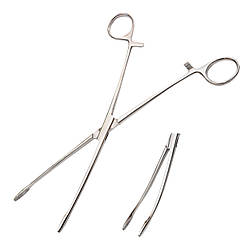 Корнцанг прямий для дітей Maier, довжина 230 мм, робоча частина 85 мм