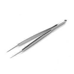 Пінцет мікрохірургічний для швів Surgiwell, 1x2 зубця. Довжина 9,5 см, робоча частина 0,2 мм