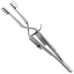 Зворотній ранорозширювач тупий Holtzheimer, довжина 10 см