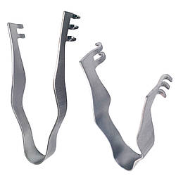 Ранорозширювач по Finsen гострий з 2 і 3 зубцями, довжина 5 см