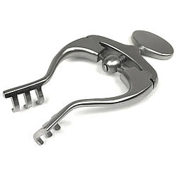 Тупий гвинтовий ранорозширювач Jansen, довжина 10 см