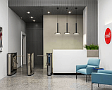 Декоративна Кубоподібна Рейкова стеля/ Металева Підвісна 3D стеля, фото 4