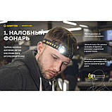 Ліхтар ARMYTEK WIZARD C1 PRO (930LM, 900mAh, 4000K Samsung LH351D Warm, Magnet usb, IP68, 18350, Магніт, Кліпса), фото 3