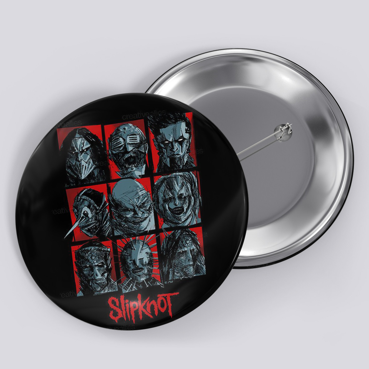 Значок "Slipknot / Сліпкнот" №22