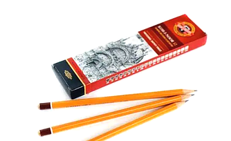 Олівець чорнографітний KIN 1500 7Н.