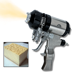 Пістолет для нанесення пінополіуретану (ППУ) та полісечовини Fusion