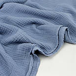 Муслін 4-шаровий, колір світлий джинс, 240 см № MS-051, фото 2