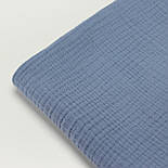 Муслін 4-шаровий, колір світлий джинс, 240 см № MS-051, фото 4