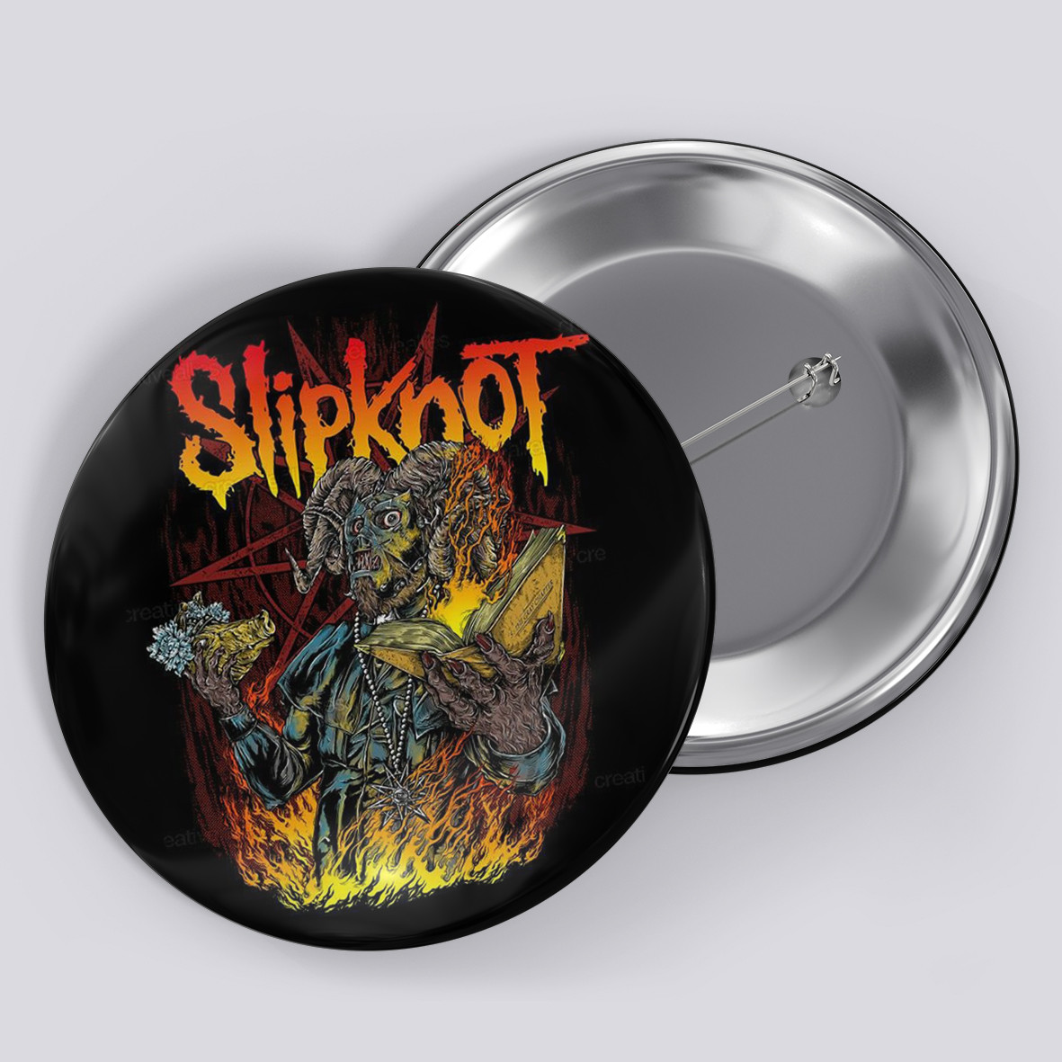 Значок "Slipknot / Сліпкнот" №44