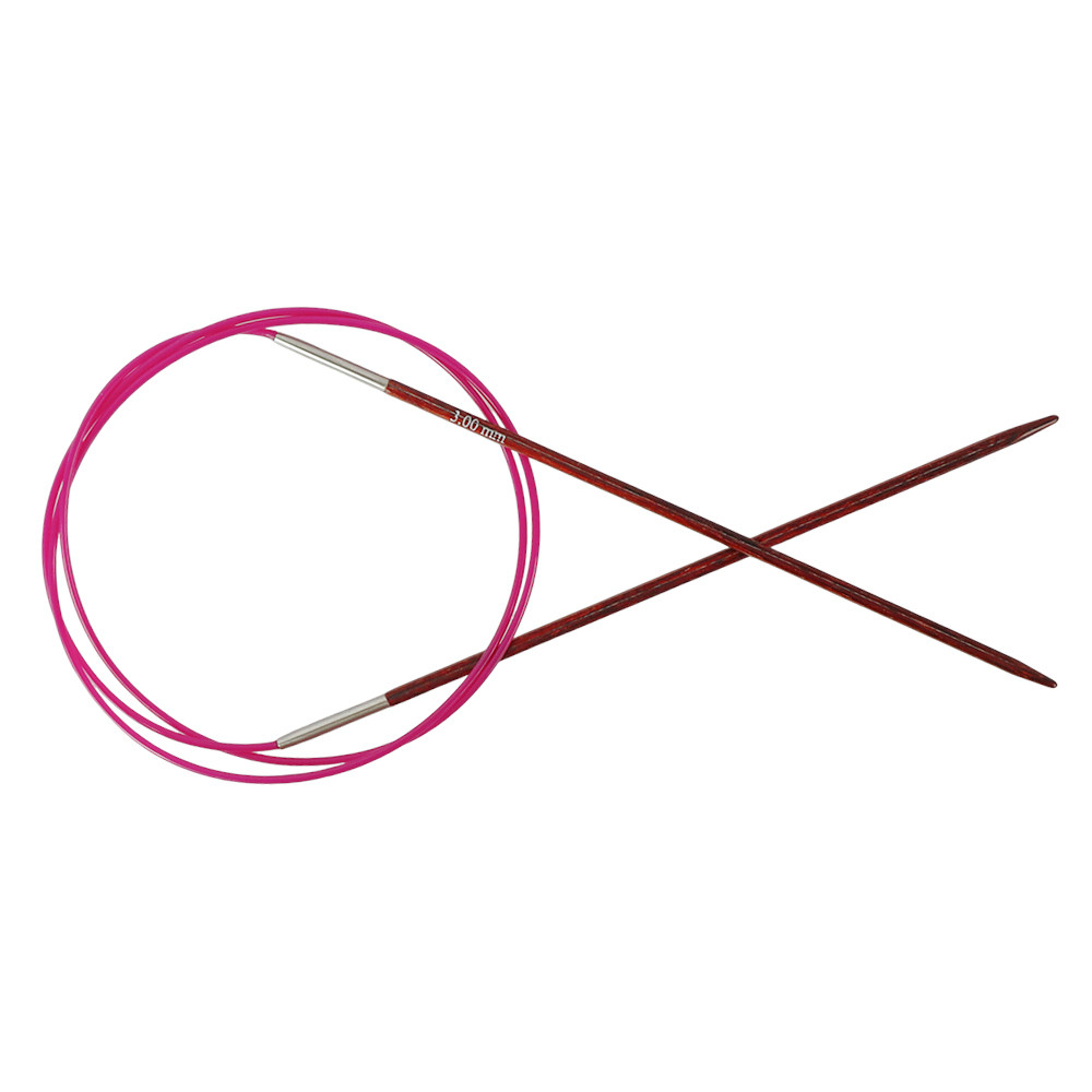 Спиці круглі 3.00 мм-80 см Cubics Symfonie-Rose, KnitPro