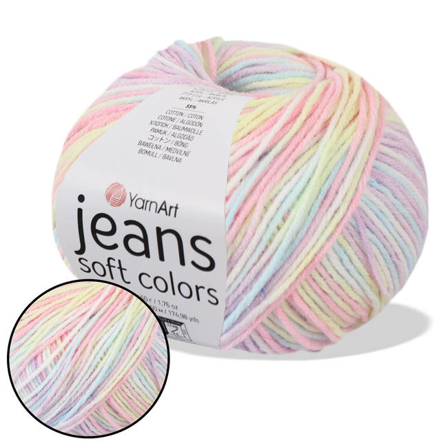 YarnArt Jeans Soft Colors, №6212 - купить интернет-магазин товаров