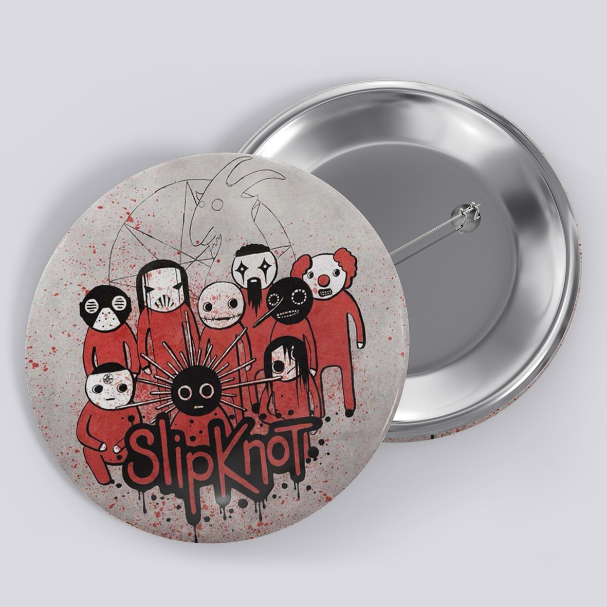 Значок "Slipknot / Сліпкнот" №48