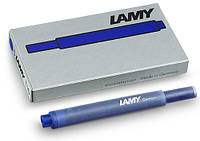 Чорнильні картриджі Lamy T10 (Синій, 5 штук) в картонній коробці