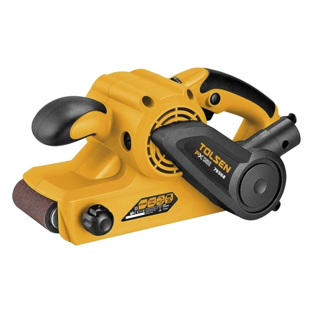 Шліфмашина стрічкова Толсен (потужність 1000Вт) Т-810, фото 1