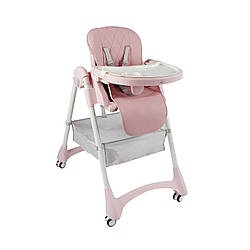 Стільчик для годування Toti Т-31744 (1) м'який чохол PU, з'ємний столик, кошик, в коробці