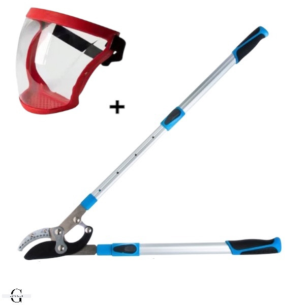 Сучкоріз професійний, ручка телескопічна 700-980 мм+ маска, фото 1