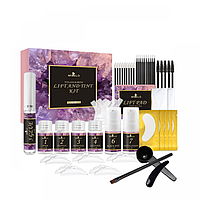 Набір для ламінування та фарбування вій і брів MITILLO Lift and Tint Kit