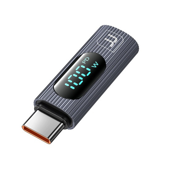Цифровий світлодіодний Type-C Toocki тестер 8K 60HZ PD 100W OTG адаптер конвертер передача даних вимірювач потужності